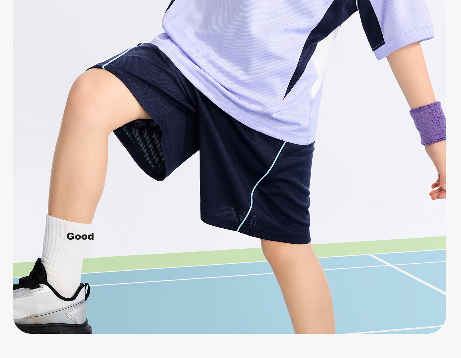Zuo Xi Boys' Summer Sportswear Set A-Class 2026 Patchwork Mesh Quick-Dry Breathable White 150 47